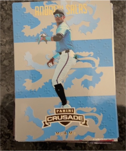 2025 Panini Crusade #198 Andrew Salas — front