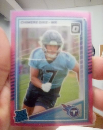 2025 Panini Donruss Optic #387 Chimere Dike — front