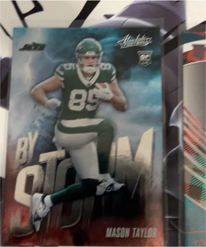 2025 Panini Absolute #10 Mason Taylor By Storm — front