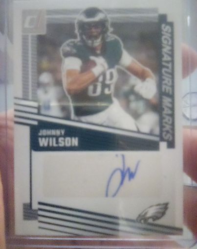 2025 Panini Donruss Signature Marks #SM-24 Johnny Wilson — front