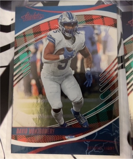 2025 Panini Absolute #16 David Montgomery — front