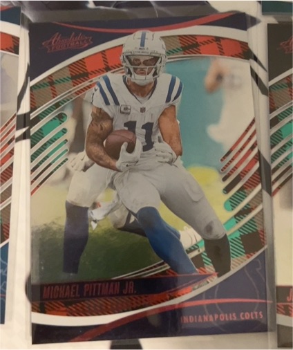 2025 Panini Absolute #31 Michael Pittman Jr. — front