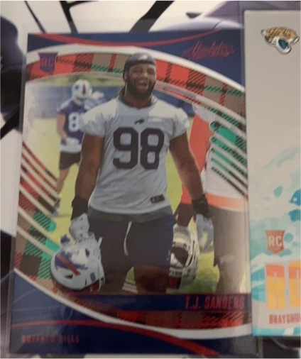 2025 Panini Absolute #180 T.J. Sanders — front