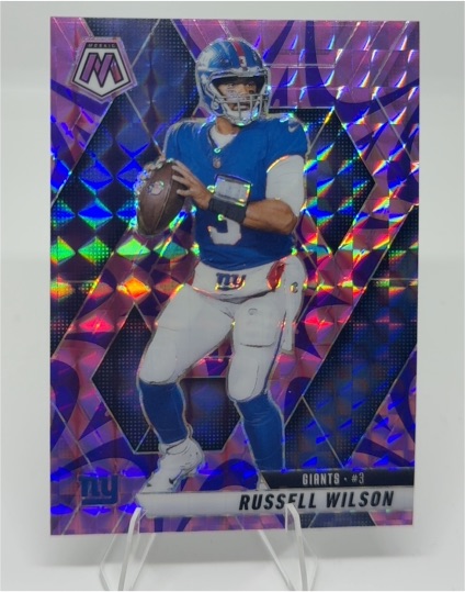 2025 Panini Mosaic #14 Russell Wilson — front