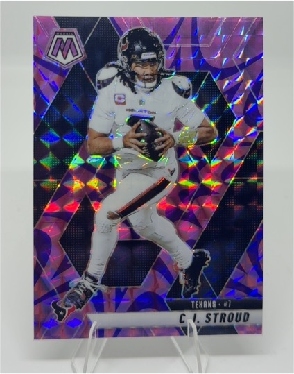 2025 Panini Mosaic #71 C.J. Stroud Houston Texans — front