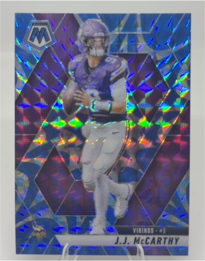 2025 Panini Mosaic #195 J.J. McCarthy — front