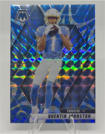 2025 Panini Mosaic #43 Quentin Johnston — front