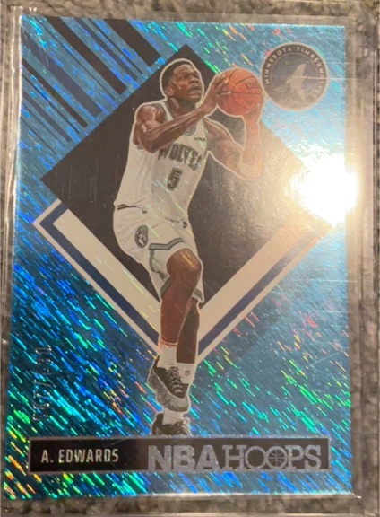2024-25 Panini NBA Hoops #286 Anthony Edwards — front