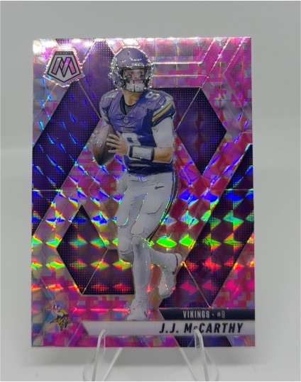 2025 Panini Mosaic #195 J.J. McCarthy — front