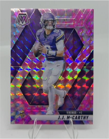 2025 Panini Mosaic #195 J.J. McCarthy — front