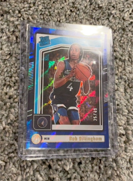 2024-25 Panini Donruss Optic #251 Rob Dillingham — front