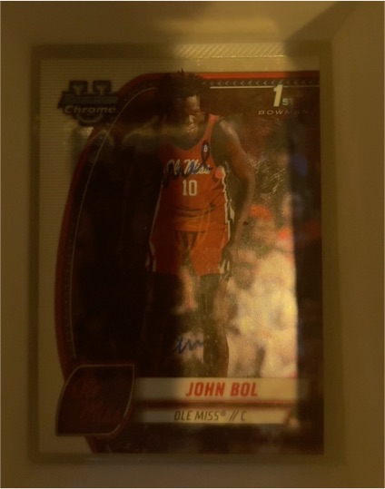 2024-25 Bowman University Chrome #31 John Bol — front