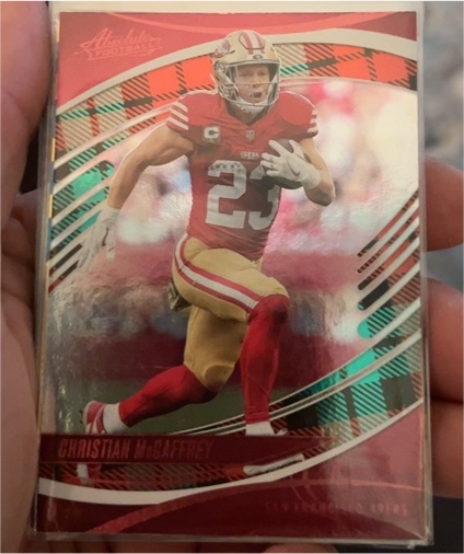 2025 Panini Absolute Football #49 Christian McCaffrey — front