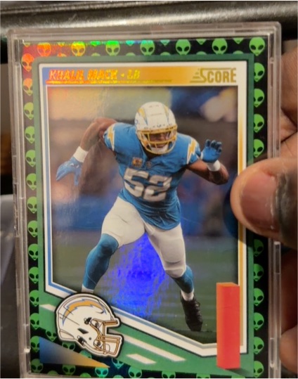 2025 Score A Treat #14 Khalil Mack — front