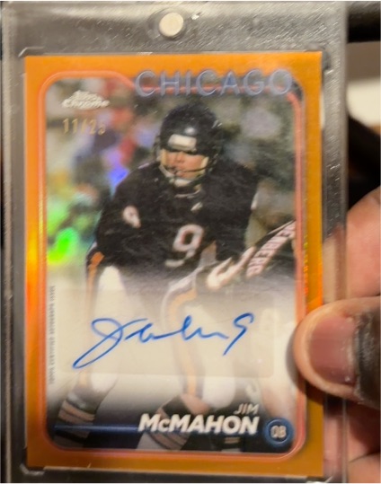 1985 Topps #111 Jim McMahon — front