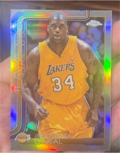 2025-26 Topps Chrome #242 Shaquille O'Neal — front