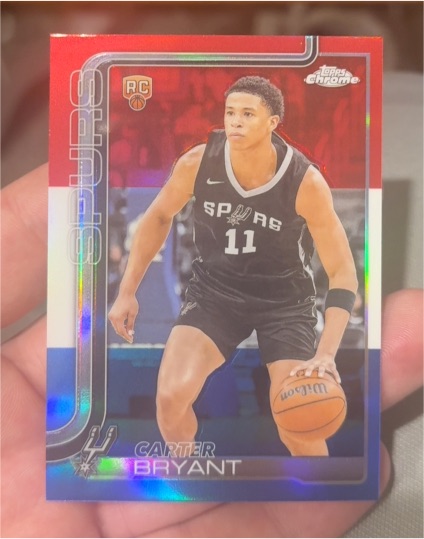 2025-26 Topps Chrome #264 Carter Bryant — front