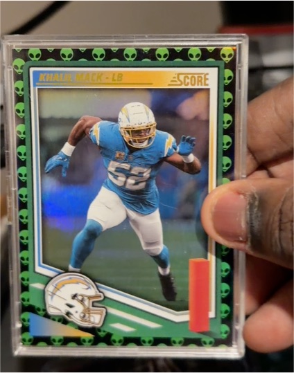 2025 Panini Score #LB Khalil Mack — front