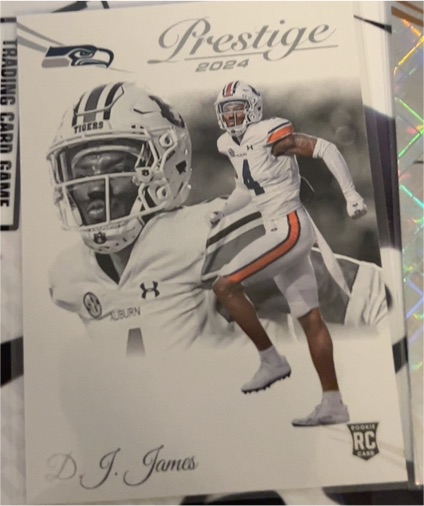2024 Panini Prestige #377 D.J. James — front