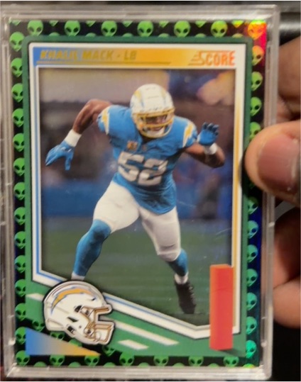 2025 Score #14 Khalil Mack — front