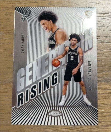 2025 Topps Chrome #GR-2 Dylan Harper Generations Rising Rookie — front