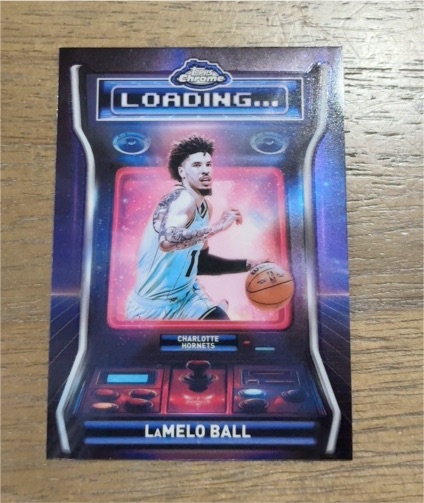 2025-26 Topps Chrome #LD-8 LaMelo Ball Loading... — front