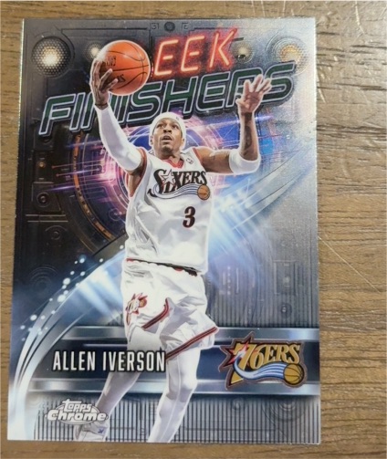 2025-26 Topps Chrome #SF-13 Allen Iverson — front