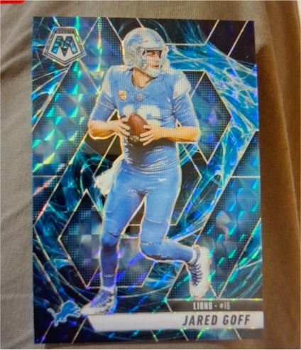 2025 Panini Mosaic #194 Jared Goff — front