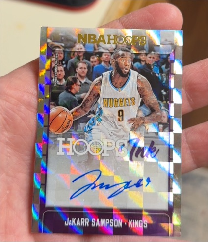 2017-18 Panini NBA Hoops Ink #HI-JKS JaKarr Sampson — front