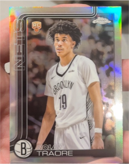 2025-26 Topps Chrome #269 Nolan Traore — front