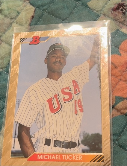 1992 Bowman #682 Michael Tucker — front