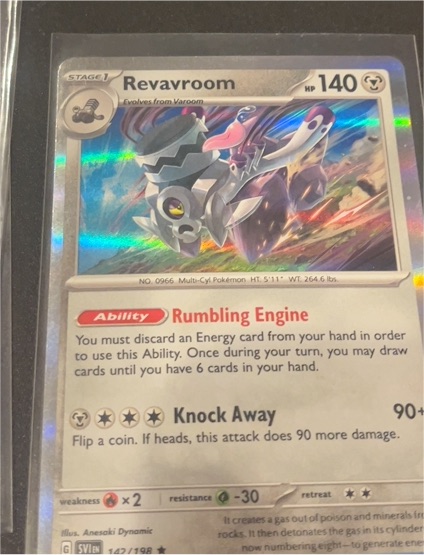 2024 Pokemon Scarlet & Violet Paldean Fates #065 Revavroom — front