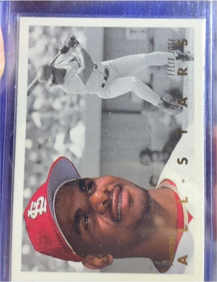 1993 Fleer #350 Felix Jose — front