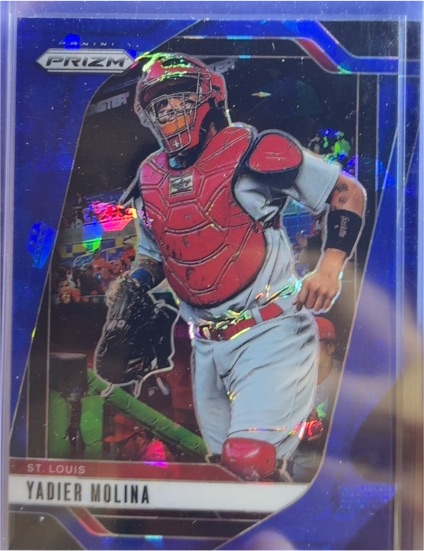 2025 Panini Prizm #101 Yadier Molina — front
