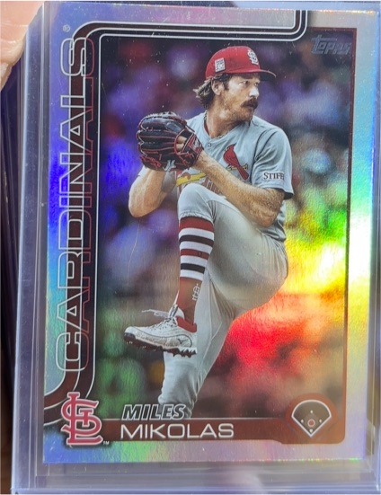 2025 Topps Series 1 #137 Miles Mikolas — front