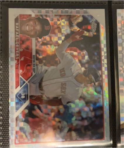 2023 Topps Chrome #206 Rafael Devers — front