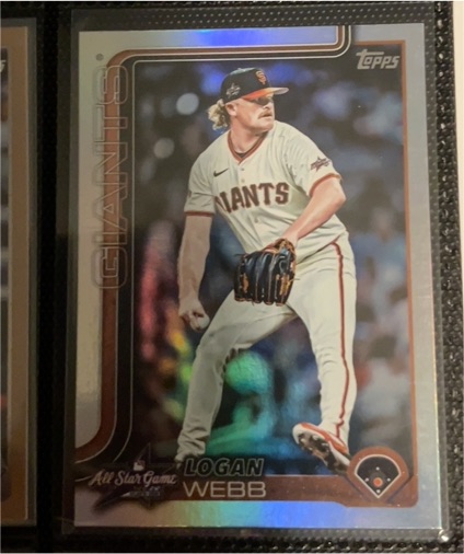 2025 Topps Update #ASG-48 Logan Webb — front