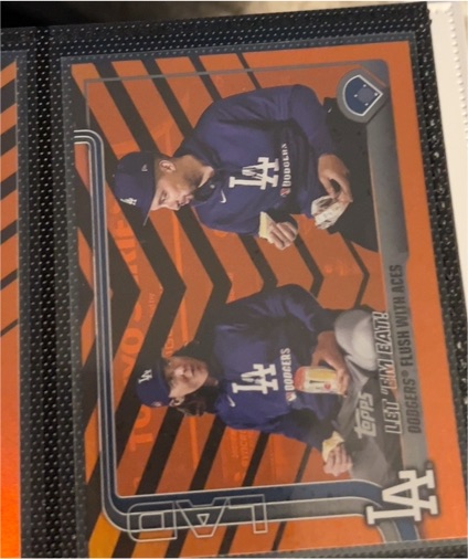 2025 Topps Update #US119 Blake Snell / Tyler Glasnow — front