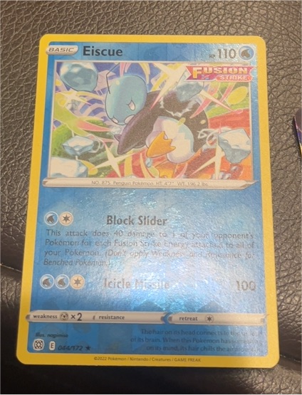 2022 Pokémon Brilliant Stars #44 Eiscue — front