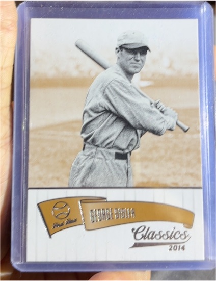 2014 Panini Classics George Sisler — front