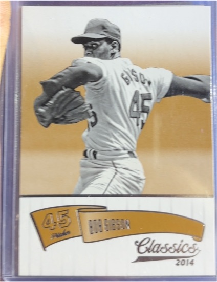 2014 Panini Classics #14 Bob Gibson — front