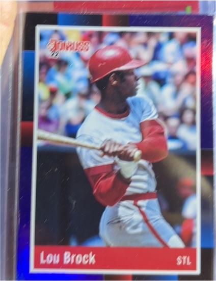 2022 Panini Donruss #277 Lou Brock — front