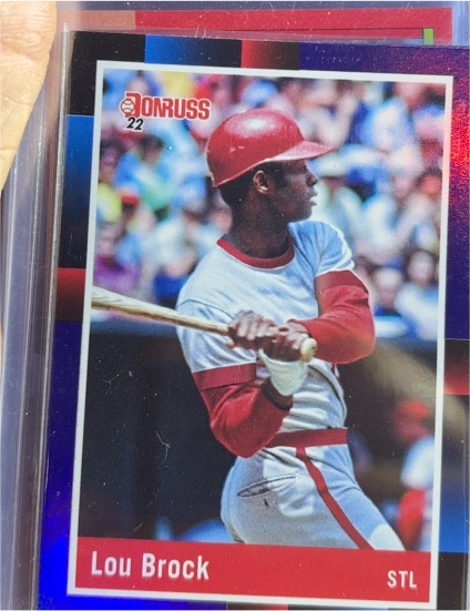 2022 Donruss #277 Lou Brock — front