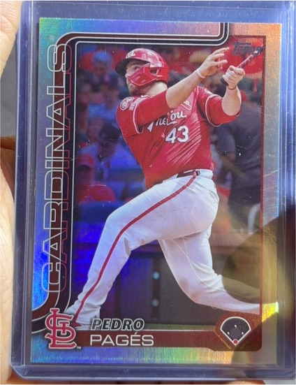 2025 Topps Series 1 #252 Pedro Pagés — front