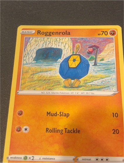 2021 Pokemon Sword & Shield #086 Roggenrola — front