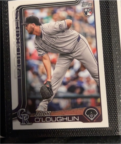 2025 Topps Update #US215 Jack O'Loughlin — front