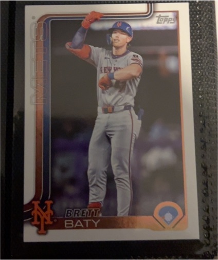 2025 Topps #US155 Brett Baty — front