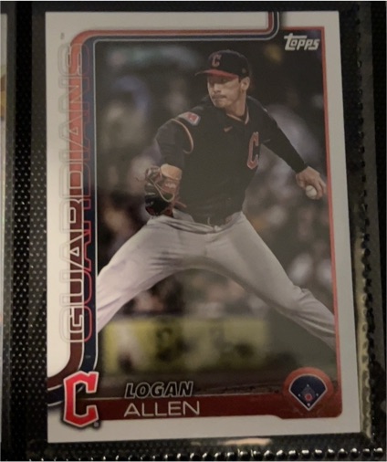 2025 Topps Update #US288 Logan Allen — front
