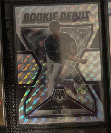 2022 Panini Mosaic #RD-10 Luis Gil Rookie Debut — front