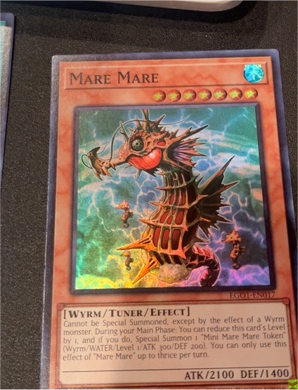 2020 Yu-Gi-Oh! #EGO1-EN017 Mare Mare — front